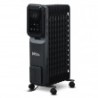 Radiateur bain d'huile 2000W 9 élements avec display Led -  Warm Tech