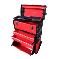 SERVANTE METALLIQUE 3 EN 1 52x31x72CM