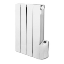 Radiateur inertie fluide 600W 4 éléments - Warm Tech