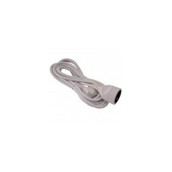 Allonge électrique 5m-3g*1.5mm2 Blanc - I-Watts