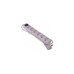 Bloc 6 prises avec interrupteur 3g*1.0mm2*1