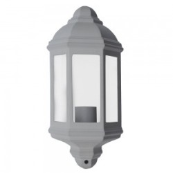 Demi applique E27 60W Blanc - I-Watts Outdoor