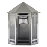 Demi applique Inox E27 60W - I-Watts Outdoor