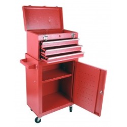 SERVANTE METALLIQUE 2 EN 1
