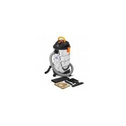 Aspirateur eau et poussières 1250W - 30L Inox