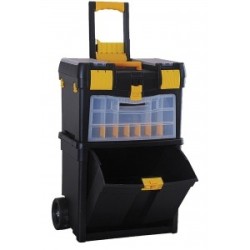 Servante plastique avec organiseur 47x26x62cm