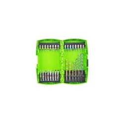 Coffret 34 mèches et embouts - Constructor