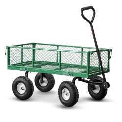 Chariot de jardin en acier 97X52X59CM - 250kg max - Elem Garden
