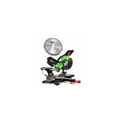 Scie onglets radiale 1800w-210mmavec laser et double inclinaison - Constructor