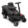 Rider autoporté 196cc - 61 cm - 4 vitesses Bac récolteur 150L - Elem Garden