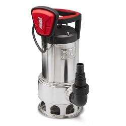 Pompe vide caves eaux chargées 1100W inox