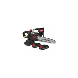 Tronçonneuse rechargeable 40V (2x20V) - Guide et chaîne Oregon - Livrée avec 2 batteries et chargeur