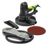 Ponceuse plâtre 1220W - 225mm avec sac récupérateur et 8 abrasifs - Constructor