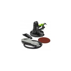 Ponceuse plâtre 1220W - 225mm avec sac récupérateur et 8 abrasifs - Constructor
