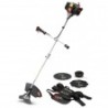 Débroussailleuse thermique 52cc - bobine + 3 lames - Elem Garden