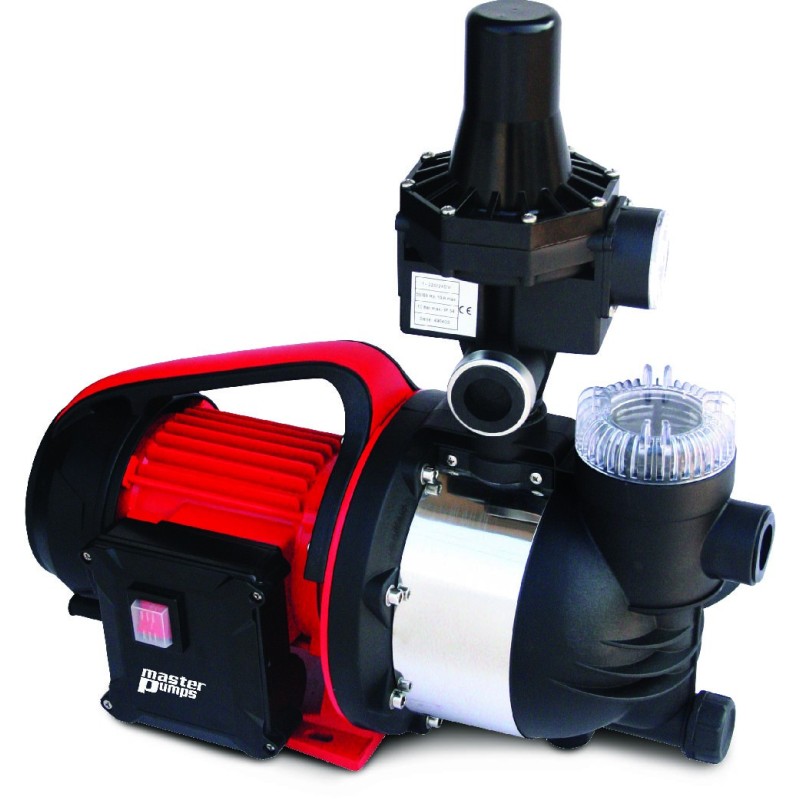Pompe d'arrosage 1100W avec système électronique