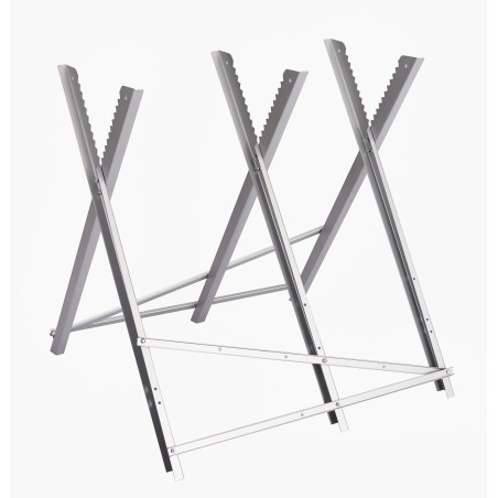 Tréteau pour bûches Largeur 80cm - Max 150KG